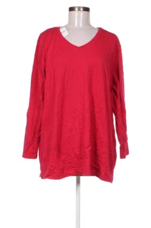 Bluzka damska Ulla Popken, Rozmiar 3XL, Kolor Różowy, Cena 91,99 zł