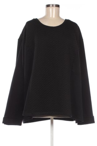 Bluzka damska Ulla Popken, Rozmiar 5XL, Kolor Czarny, Cena 136,11 zł