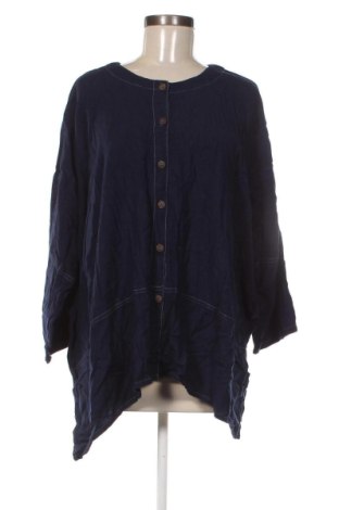 Дамска блуза Unbranded, Размер 5XL, Цвят Син, Цена 10,22 €