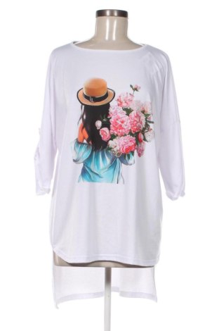 Bluzka damska Unbranded, Rozmiar 3XL, Kolor Biały, Cena 53,58 zł