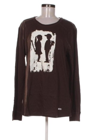 Дамска блуза Unbranded, Размер XL, Цвят Кафяв, Цена 16,36 €