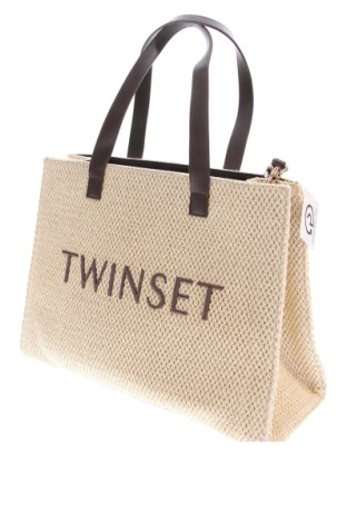 Γυναικεία τσάντα TWINSET, Χρώμα  Μπέζ, Τιμή 104,35 €