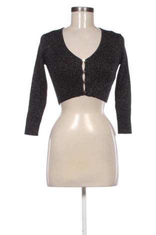 Damski kardigan Bershka, Rozmiar XS, Kolor Czarny, Cena 123,99 zł