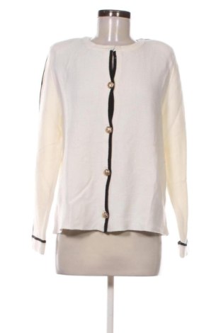 Damen Strickjacke Heine, Größe L, Farbe Ecru, Preis 61,99 €