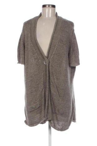 Damen Strickjacke Nkd, Größe 3XL, Farbe Braun, Preis 19,99 €