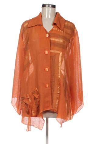 Damenbluse Floresse, Größe XXL, Farbe Orange, Preis 13,00 €