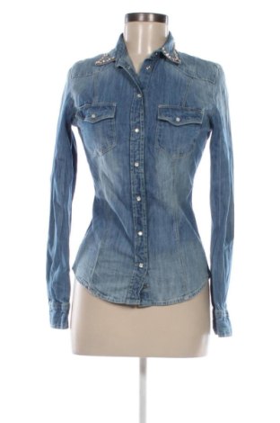 Damenbluse Guess, Größe S, Farbe Blau, Preis 35,00 €