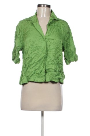 Дамска риза H&M, Размер L, Цвят Зелен, Цена 13,29 €