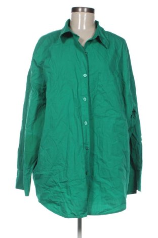 Γυναικείο πουκάμισο H&M, Μέγεθος 3XL, Χρώμα Πράσινο, Τιμή 15,99 €