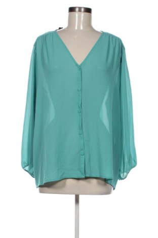 Cămașă de femei H&M, Mărime XL, Culoare Verde, Preț 79,99 Lei