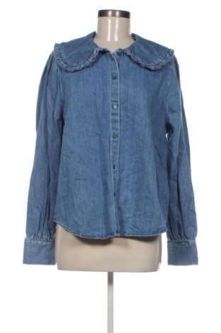 Cămașă de femei H&M, Mărime XL, Culoare Albastru, Preț 58,99 Lei, #136349399