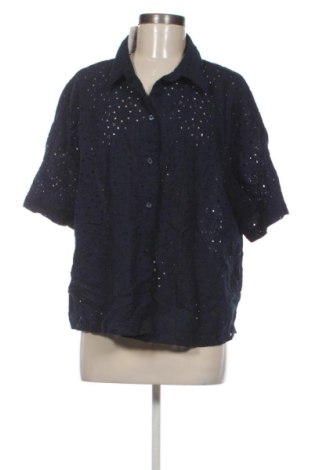 Γυναικείο πουκάμισο H&M, Μέγεθος XXL, Χρώμα Μπλέ, Τιμή 15,99 €