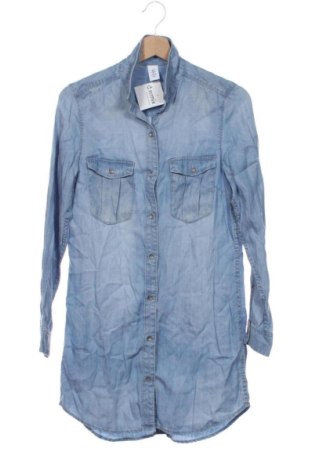 Дамска риза H&M, Размер XS, Цвят Син, Цена 12,77 €