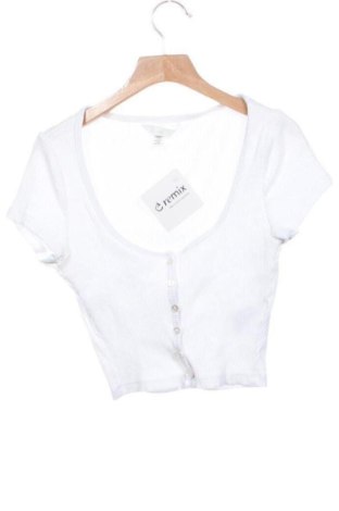 Γυναικείο πουκάμισο H&M, Μέγεθος XS, Χρώμα Λευκό, Τιμή 15,99 €