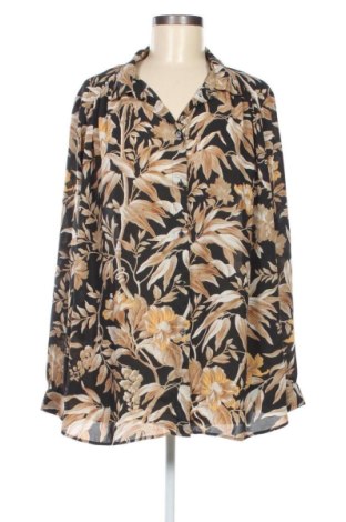 Γυναικείο πουκάμισο H&M, Μέγεθος XXL, Χρώμα Πολύχρωμο, Τιμή 15,99 €