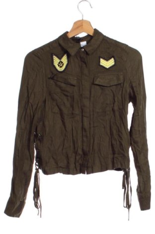Dámska košeľa  H&M Divided, Veľkosť XXS, Farba Zelená, Cena  15,95 €