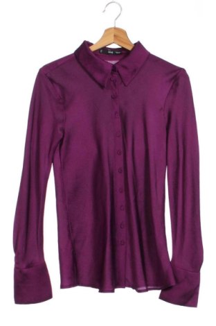Damenbluse Mango, Größe XS, Farbe Lila, Preis 14,00 €