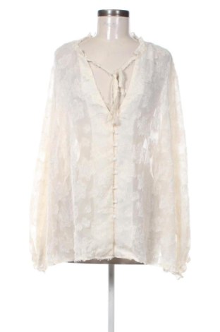 Női ing SHEIN, Méret 4XL, Szín Ekrü
, Ár 5 019 Ft