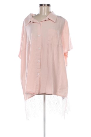 Дамска риза SHEIN, Размер 4XL, Цвят Розов, Цена 23,80 €