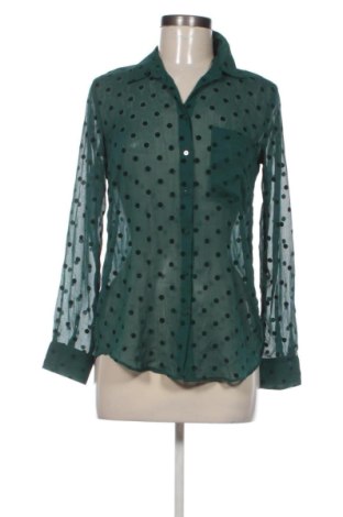 Cămașă de femei Stradivarius, Mărime S, Culoare Verde, Preț 79,99 Lei