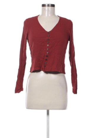 Дамска риза Stradivarius, Размер S, Цвят Кафяв, Цена 12,69 €