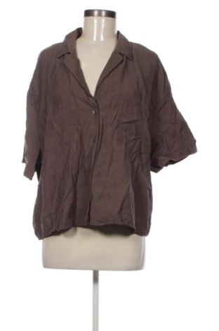 Дамска риза Zara, Размер XXL, Цвят Кафяв, Цена 32,21 €