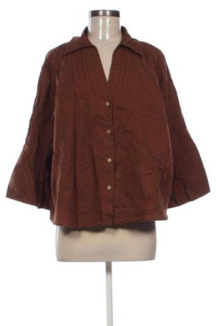 Дамска риза Zara, Размер XL, Цвят Кафяв, Цена 14,31 €