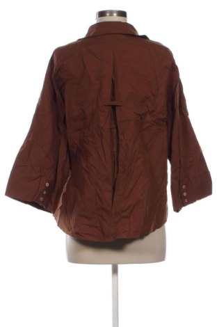 Дамска риза Zara, Размер XL, Цвят Кафяв, Цена 14,31 €