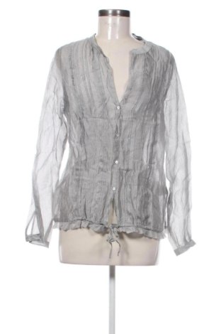 Дамска риза Zara, Размер L, Цвят Сив, Цена 23,33 €