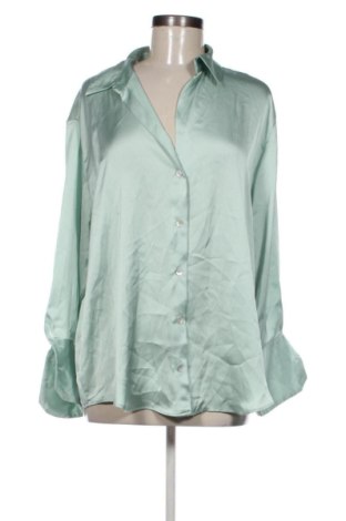 Cămașă de femei Zara, Mărime XL, Culoare Verde, Preț 59,99 Lei, #136346957