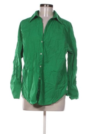 Cămașă de femei Zara, Mărime L, Culoare Verde, Preț 196,99 Lei
