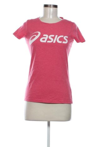Γυναικείο t-shirt ASICS, Μέγεθος S, Χρώμα Ρόζ , Τιμή 14,00 €