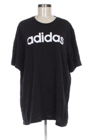 Γυναικείο t-shirt Adidas, Μέγεθος XL, Χρώμα Μαύρο, Τιμή 16,99 €