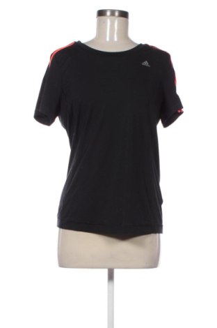 Γυναικείο t-shirt Adidas, Μέγεθος L, Χρώμα Μαύρο, Τιμή 16,99 €