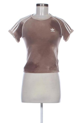Tricou de femei Adidas Originals, Mărime XS, Culoare Maro, Preț 72,99 Lei