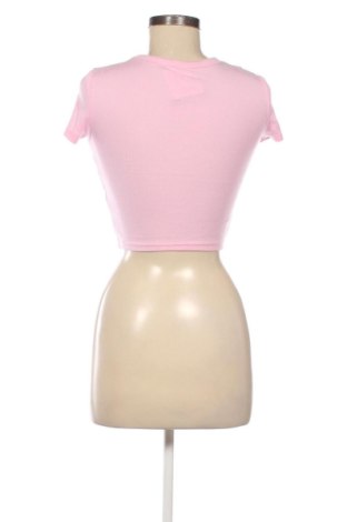 Damski T-shirt Bershka, Rozmiar XS, Kolor Różowy, Cena 48,23 zł