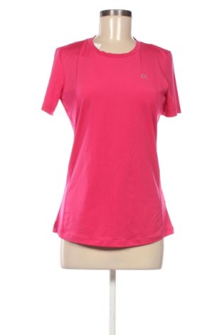 Γυναικείο t-shirt Calvin Klein, Μέγεθος M, Χρώμα Ρόζ , Τιμή 17,36 €