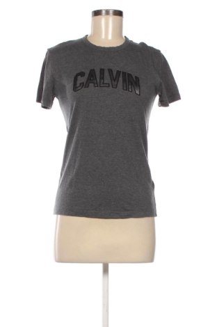 Damen T-Shirt Calvin Klein Jeans, Größe S, Farbe Grau, Preis € 17,99