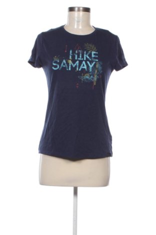 Damski T-shirt Decathlon, Rozmiar M, Kolor Niebieski, Cena 45,99 zł