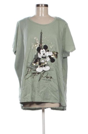 Дамска тениска Disney, Размер 3XL, Цвят Зелен, Цена 9,20 €
