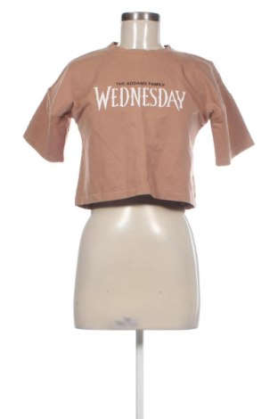 Γυναικείο t-shirt ELLEI, Μέγεθος M, Χρώμα Καφέ, Τιμή 11,99 €