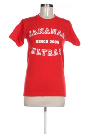 Damen T-Shirt Fruit Of The Loom, Größe S, Farbe Rot, Preis 8,68 €