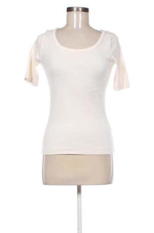 Damski T-shirt H&M, Rozmiar M, Kolor ecru, Cena 45,99 zł