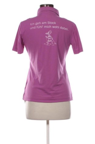 Damen T-Shirt Hakro, Größe M, Farbe Lila, Preis 12,99 €