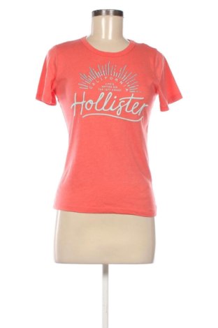 Γυναικείο t-shirt Hollister, Μέγεθος M, Χρώμα Κόκκινο, Τιμή 9,00 €