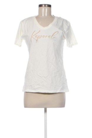 Tricou de femei Kaporal, Mărime L, Culoare Ecru, Preț 129,99 Lei