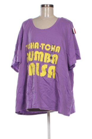 Tricou de femei Kiabi, Mărime 4XL, Culoare Mov, Preț 88,99 Lei