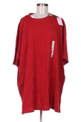 Tricou de femei Kiabi, Mărime 5XL, Culoare Roșu, Preț 88,99 Lei