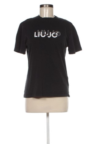 Damski T-shirt Liu Jo, Rozmiar M, Kolor Czarny, Cena 150,99 zł