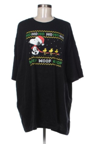 Dámske tričko Peanuts, Veľkosť 4XL, Farba Čierna, Cena  10,95 €